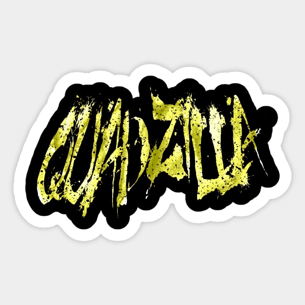 Quadzilla Sticker by Classicshirts